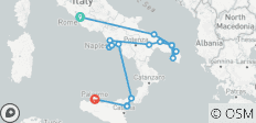 La bella Apulia, Campania y Sicilia - 16 destinos