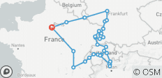 Frankrijk & Zwitserland – met de Elzas & het Zwarte Woud (32 bestemmingen) - 32 bestemmingen