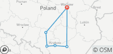 Reis door de Poolse geschiedenis en cultuur - 6 bestemmingen