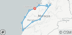 Imperial Cities and Moroccan Atlantic - 13 destinations