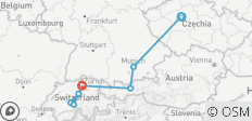 De Praga a Zúrich (8 destinations) - 8 destinos