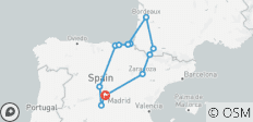 Madrid & het Baskenland – met Lourdes - 13 bestemmingen