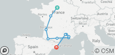 París, Lourdes, costa Azul, Provenza y Barcelona (10 destinations) - 10 destinos