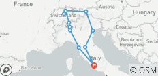 Italia y Suiza (12 destinations) - 12 destinos