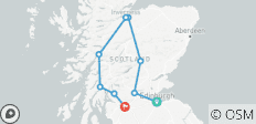 Schottland Rundreise - 9 Destinationen