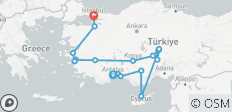 Türkei Entdecken (17 Destinationen) - 17 Destinationen