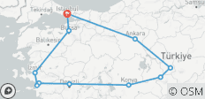 Türkei Rundreise (einschließlich Selcuk) - 11 Destinationen