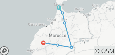 8 DAY TRIP FROM TANGIER TO MARRAKECH NORTH, SOUTH AND CENTER - 8 destinations