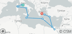 Italien, Griechische Inseln & die Pyramiden Loyalitätsabreise - 15 Destinationen
