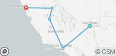 Maravillas de la Costa Oeste: De Las Vegas a San Francisco - 5 destinos