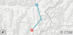 Ruta de los Puertos Alpinos: Binntal, Paso de Simplon y Mattertal (7 días) - 3 destinos