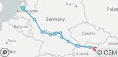 European Gems (2027) (Amsterdam to Vienna, 2027) - 14 destinations