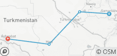 Déserts et dômes, Ouzbékistan et Turkménistan - Circuit de 8 jours - 4 destinations