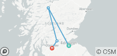Scotland in a Week 35 to 45 (35 To 45) - 4 destinations