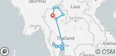 Thailand - On the trail of the country and its people (private Tour) - 10 destinations