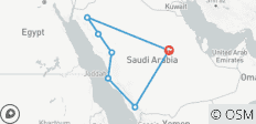 Grand Saudi Arabia Round Tour - 7 destinations