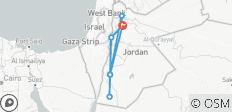 Un voyage de rêve de 8 jours en Jordanie – Découvrez Pétra, le Wadi Rum et les merveilles bibliques - 11 destinations
