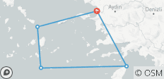 Croisière de 5 jours vers les îles grecques au départ de Kusadasi - 5 destinations