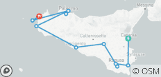 Italy: Sicily and the Egadi islands Tour - 10 days - 14 destinations