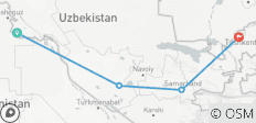 L\'Ouzbékistan et la route de la soie - 4 destinations
