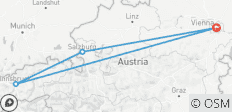 L\'Autriche en une semaine (Vienne, Salzbourg et Innsbruck) - avec départ et arrivée à Vienne - 4 destinations