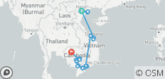 Le meilleur du Vietnam, du Cambodge et du Mékong de luxe 2027-2028 - 24 jours - 36 destinations