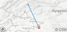 Dans les montagnes du Tian-Shan et du Pamir (Osh-Osh) - 3 destinations