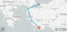 Istanbul to Fethiye - 6 Day Tour - 4 destinations