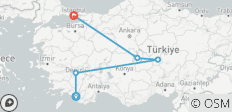 Fethiye to Istanbul - 5 Day Tour - 5 destinations