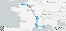 Découvrez les rivières de France avec Paris & Nice 2027 - 20 jours - 30 destinations