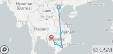 Exploration de l\'Indochine - Vietnam et Cambodge - 6 destinations