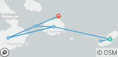 Top Galapagos Island Hopping Tour - 9 jours - 9 destinations