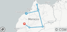 Aventure marocaine de 7 jours : Fès à Chefchaouen, Merzouga et Dadès - 6 destinations