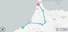 Lo mejor del Norte de Marruecos y Eclipse (Casablanca a Tánger) - 7 destinos