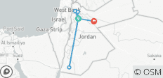 \"Voyage de foi et d\'histoire : Un circuit de 8 jours en Jordanie\" - 7 destinations