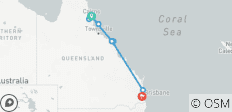 Highlights der Ostkuste (von Cairns bis Brisbane) - 11 Destinationen