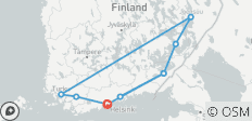 Finnische Seen & Wälder (8 Tage) - 9 Destinationen