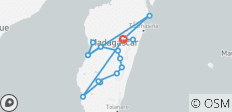 Découverte des parties sud, ouest et est de Madagascar (23 jours) - 16 destinations