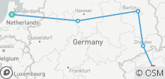 Amsterdam, Berlin et Prague GO - 5 destinations