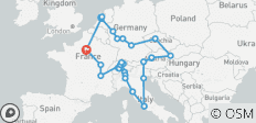 Europäischer Ring GO - 48 Destinationen