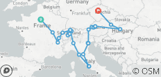 L\'Europe romantique GO - 37 destinations