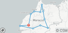 Grand tour du Maroc - 12 destinations