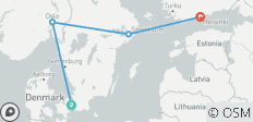 Skandinavische Hauptstädte (12 Tage) - 4 Destinationen