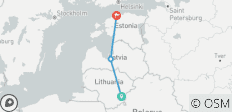 Pleasure Tour Through the Baltic States 7 Days - 3 destinations