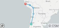 Beleef de hoogtepunten van Bolivia en Peru (21 dagen) - 6 bestemmingen