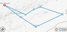 Circuit du désert de Marrakech à Merzouga - 8 jours - 8 destinations