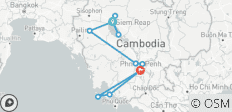 Privatrundreise & Baden – Kambodscha (inkl Flug) - 14 Destinationen