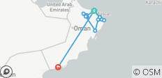 Circuit en petit groupe - Oman & baignade à Salalah - 14 destinations