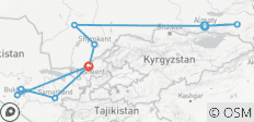 Kasachstan & Usbekistan Kleingruppenrundreise - 10 Destinationen