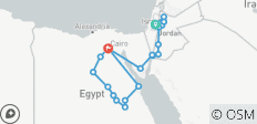 Jerusalem, Jordanien, die Geheimnisse des Nils und Hurghada (21 Destinationen) - 21 Destinationen